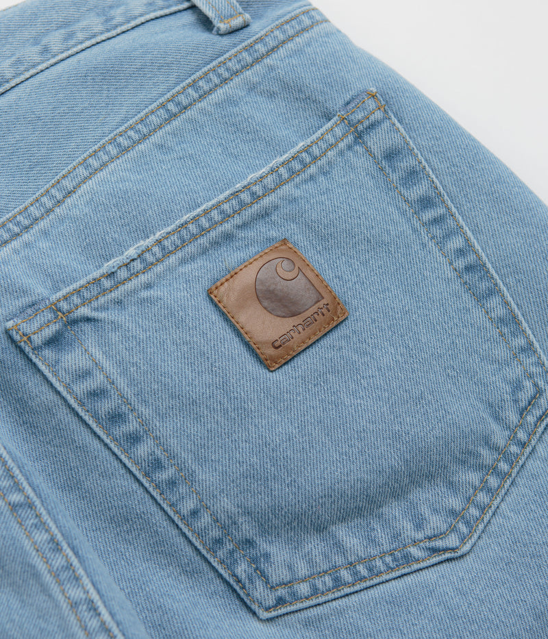 Carhartt Aaron Pants in Stone Bleached Blue