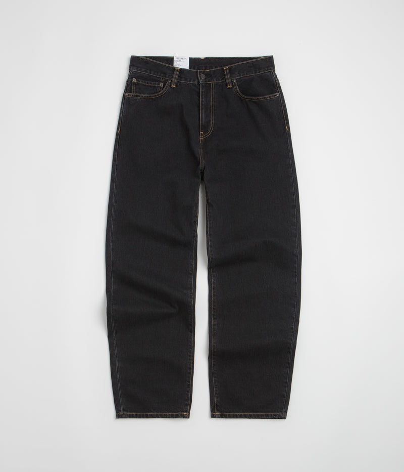 Carhartt Aaron Pants in Stone Washed Black