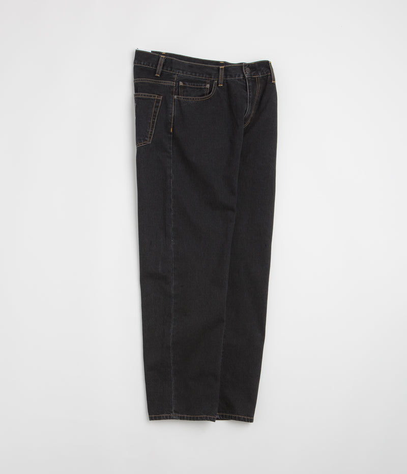 Carhartt Aaron Pants in Stone Washed Black