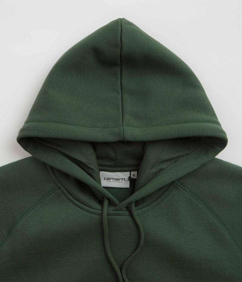 Carhartt Chase Hoodie in Sycamore Tree and Gold