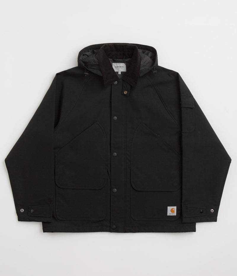 Carhartt Clarton Jacket in Black and Black