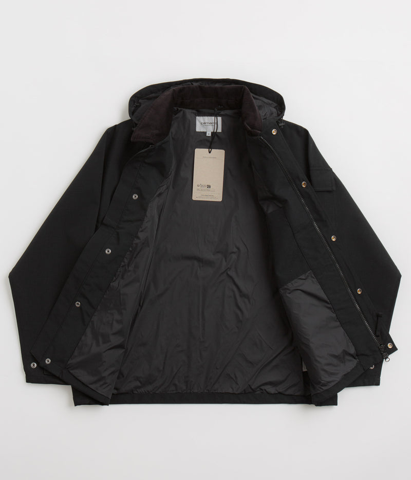 Carhartt Clarton Jacket in Black and Black