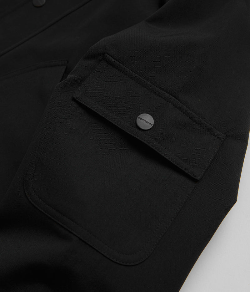 Carhartt Clarton Jacket in Black and Black