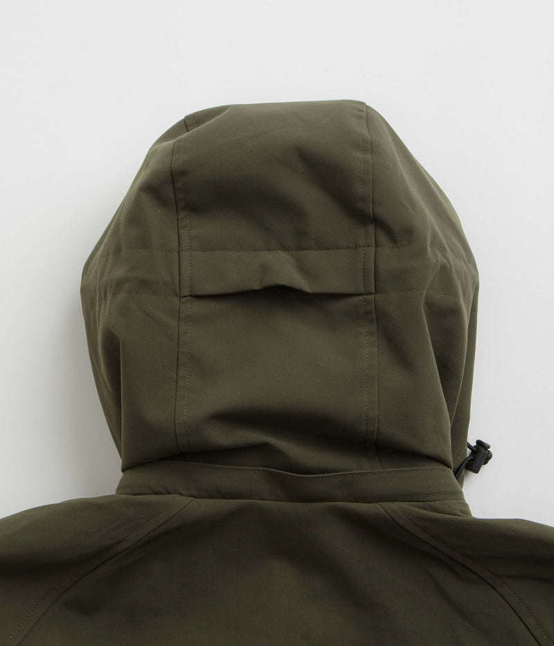 Carhartt Clarton Jacket in Office Green and Black
