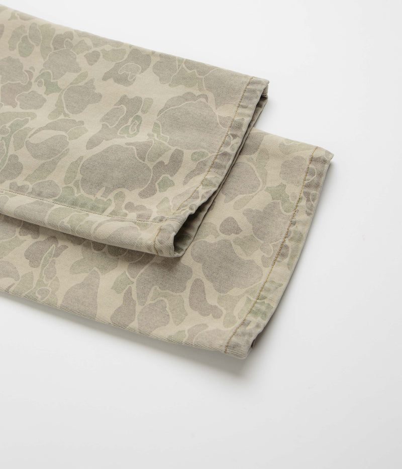 Carhartt Duck Landon Pants in Camo Duck and Black