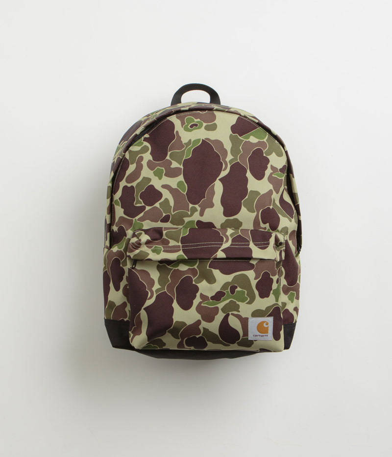 Carhartt Jake Backpack in Camo Duck Green