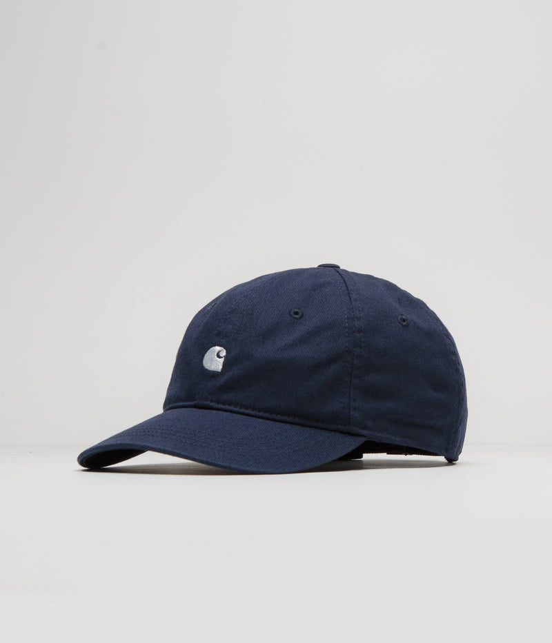 Carhartt Madison Logo Cap in Air Force Blue and White