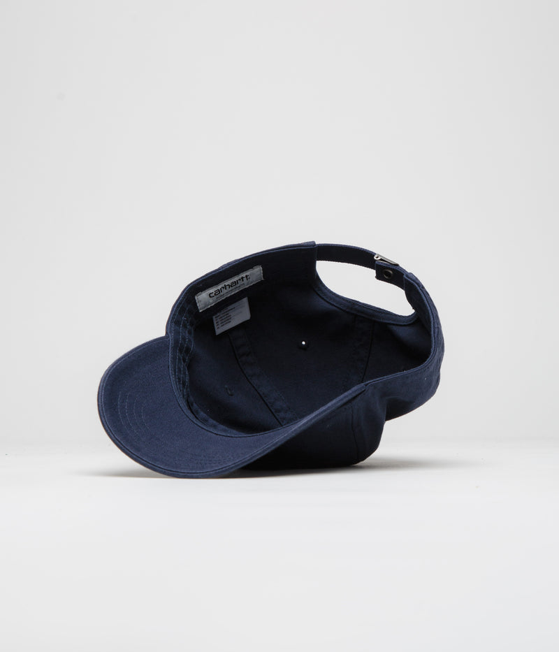 Carhartt Madison Logo Cap in Air Force Blue and White