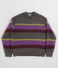 Carhartt Merton Crewneck Sweatshirt in Sundling Stripe and Aura