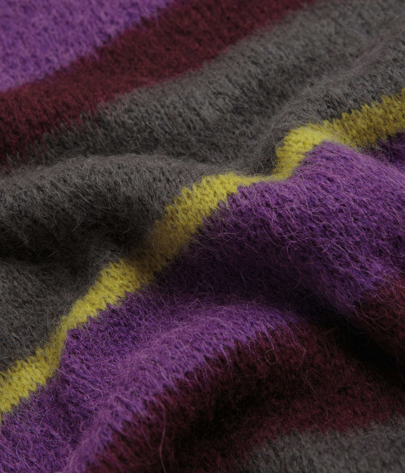 Carhartt Merton Crewneck Sweatshirt in Sundling Stripe and Aura