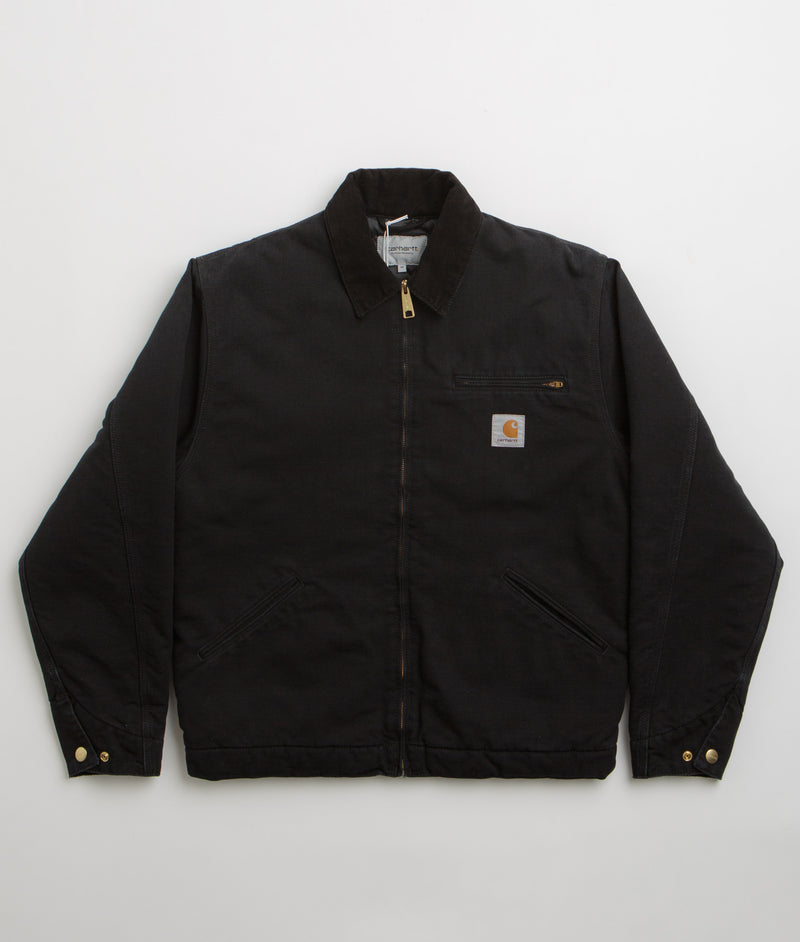Carhartt OG Detroit Jacket in Black and Black