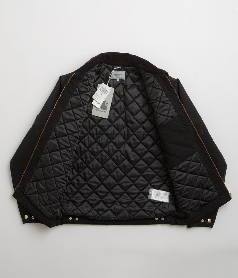 Carhartt OG Detroit Jacket in Black and Black