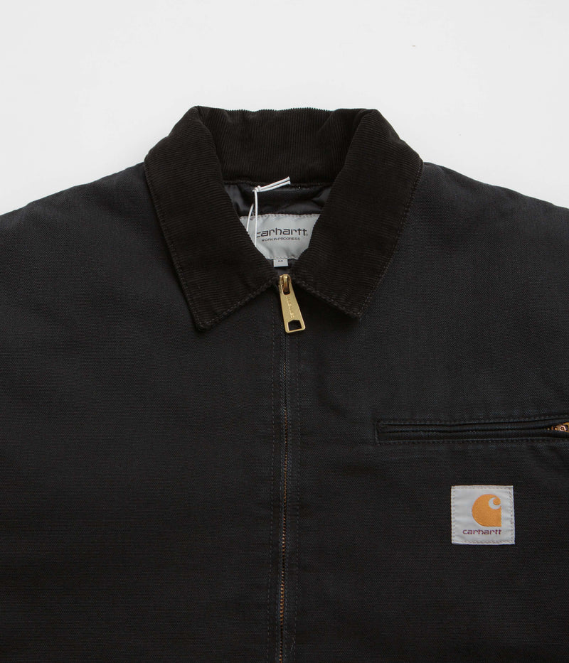 Carhartt OG Detroit Jacket in Black and Black