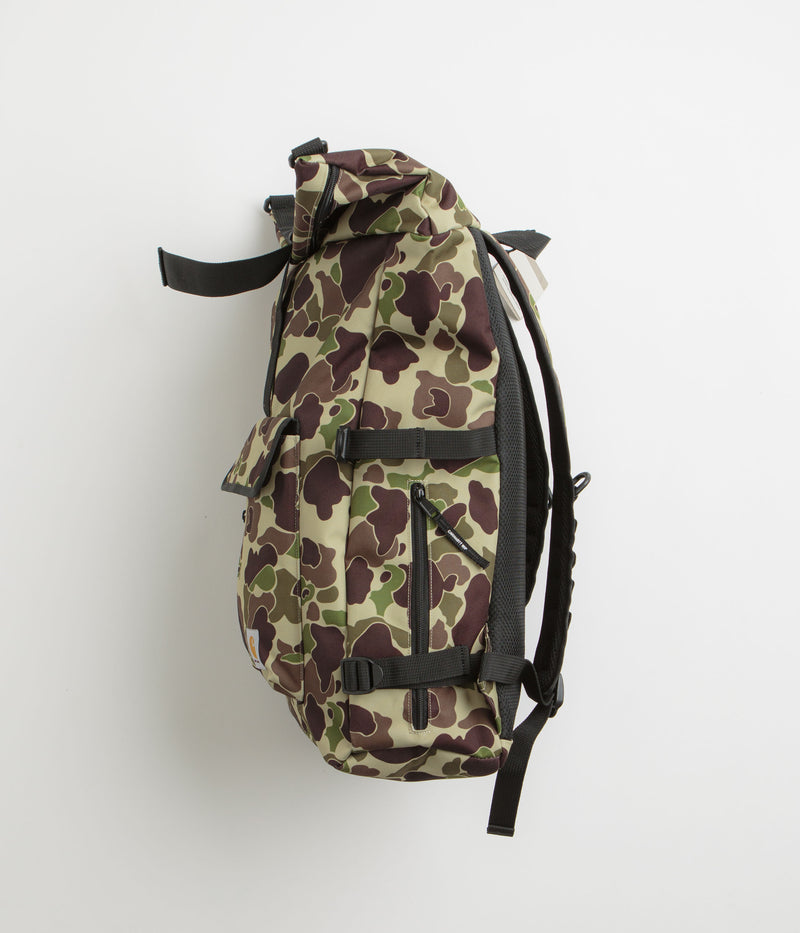 Carhartt Philis Backpack in Camo Duck Green