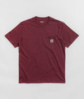 Carhartt Pocket T-Shirt in Malbec