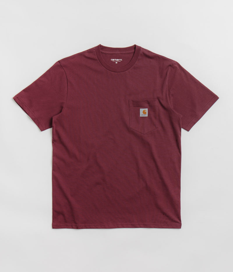 Carhartt Pocket T-Shirt in Malbec