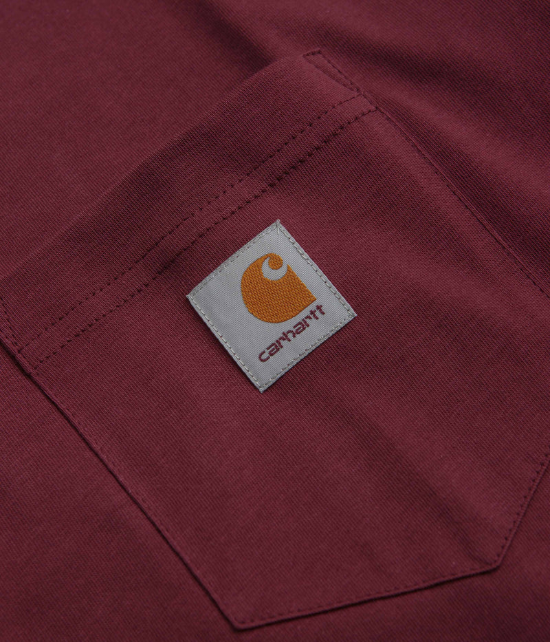 Carhartt Pocket T-Shirt in Malbec