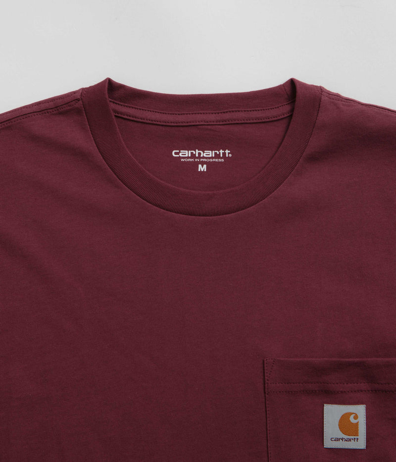 Carhartt Pocket T-Shirt in Malbec