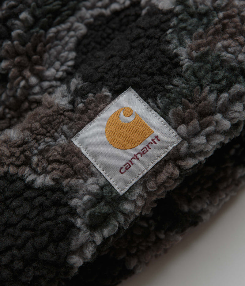 Carhartt Prentis Beanie in Camo Duck Jacquard and Grey