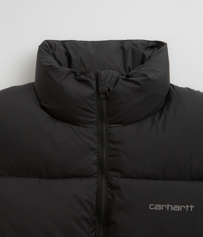 Carhartt Springfield Jacket in Black and Misty Grey