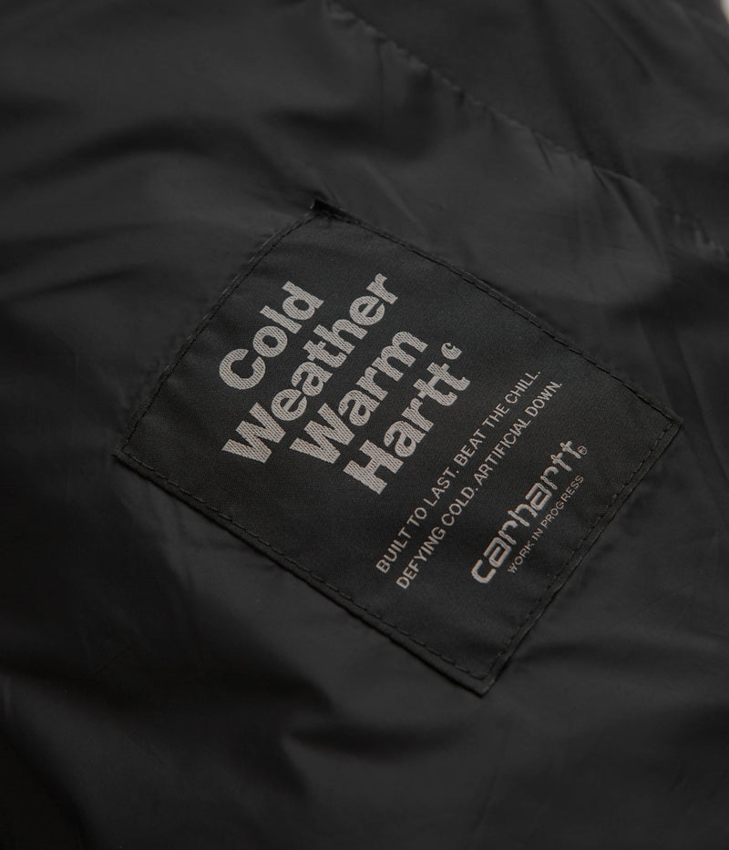 Carhartt Springfield Jacket in Black and Misty Grey
