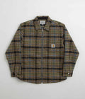 Carhartt Stroy Shirt Jacket in Stroy Check and Black
