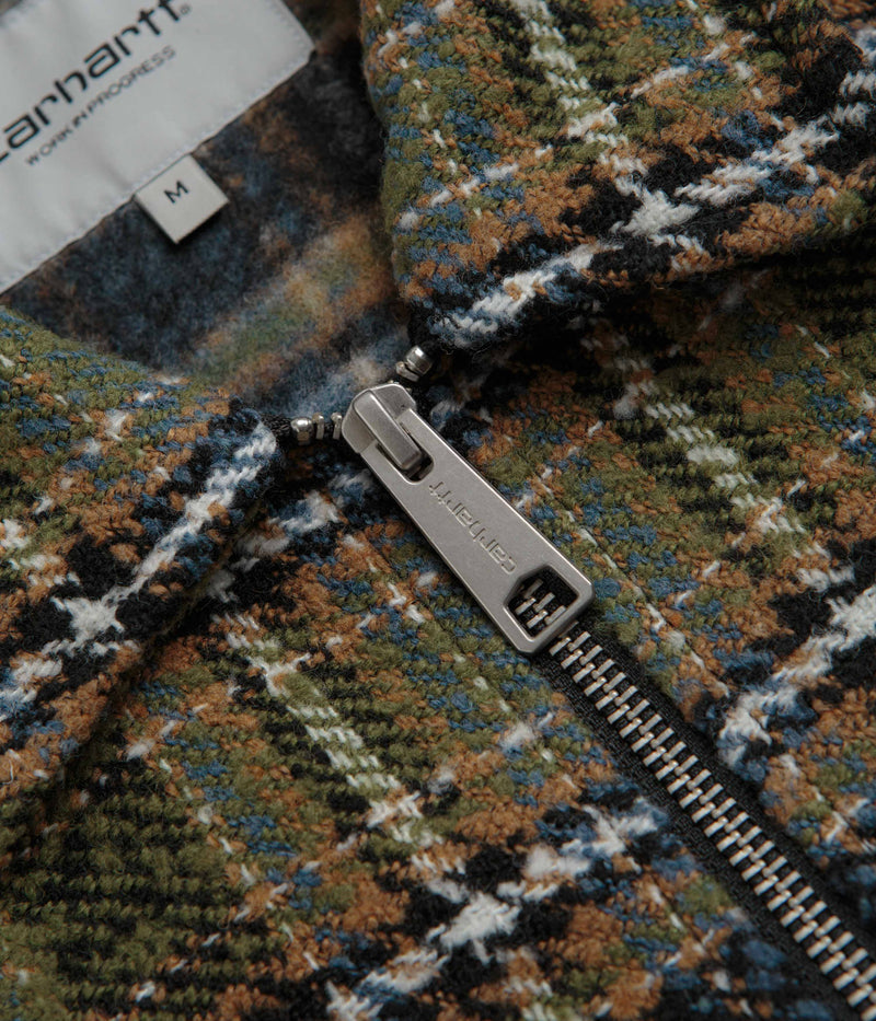 Carhartt Stroy Shirt Jacket in Stroy Check and Black