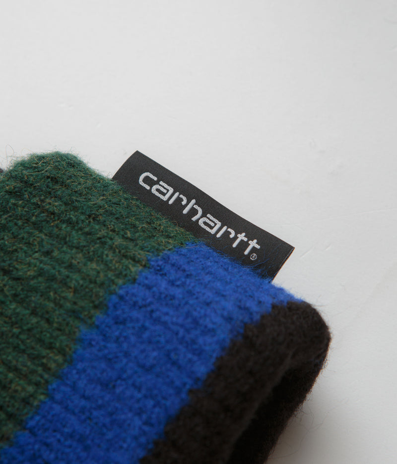 Carhartt Sundling Beanie in Sundling Stripe Jacquard and Sycamore Tree