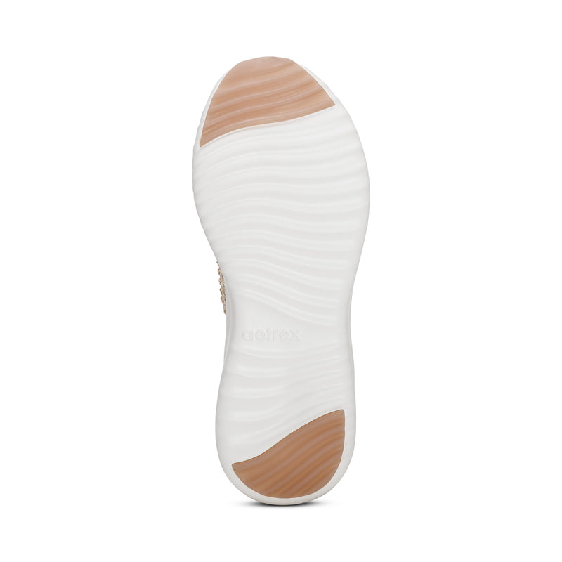 Carly Arch Support Sneakers #color_tan-sparkle