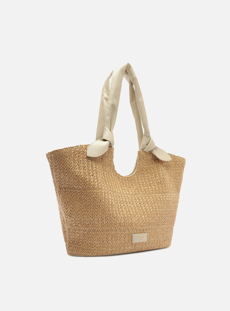 Carmela Large Leather Shopping Bag Handbags U/26