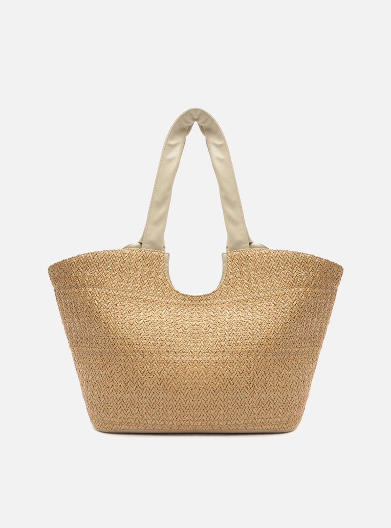 Carmela Large Leather Shopping Bag Handbags U/26