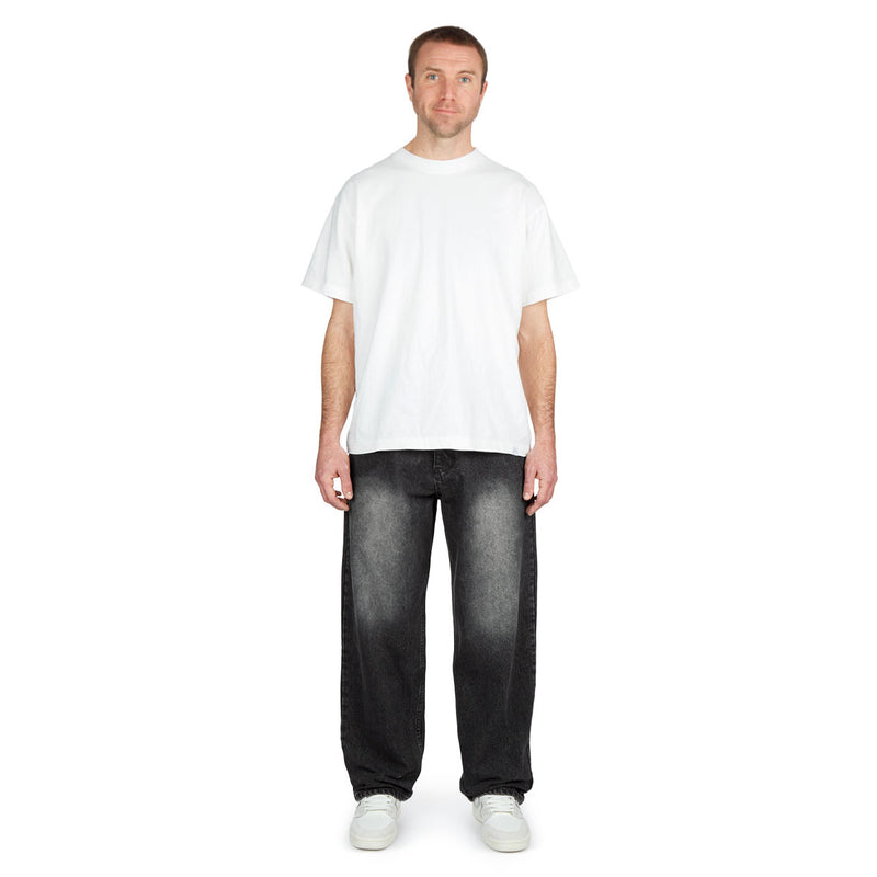 CCS Baggy Straight Denim Jeans - Pavement Black