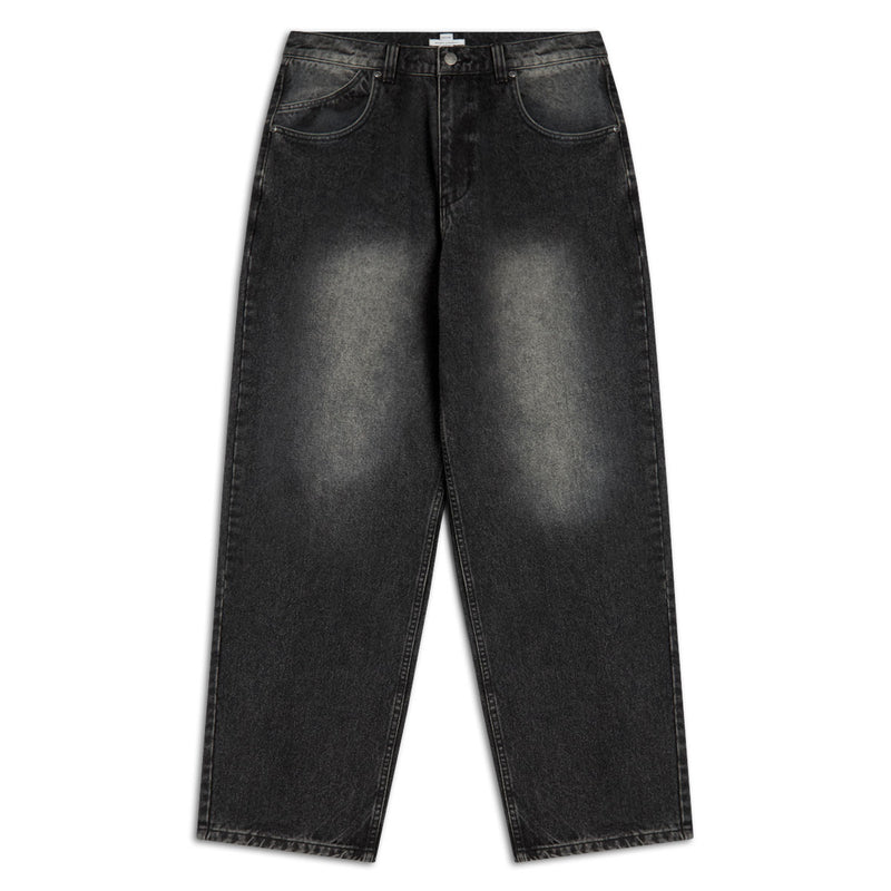 CCS Baggy Straight Denim Jeans - Pavement Black