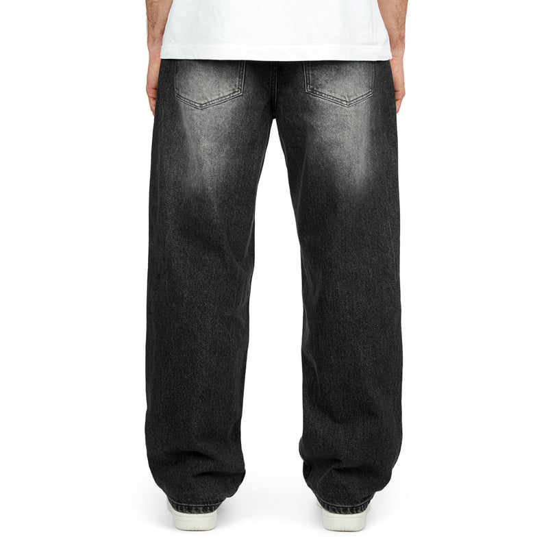 CCS Baggy Straight Denim Jeans - Pavement Black