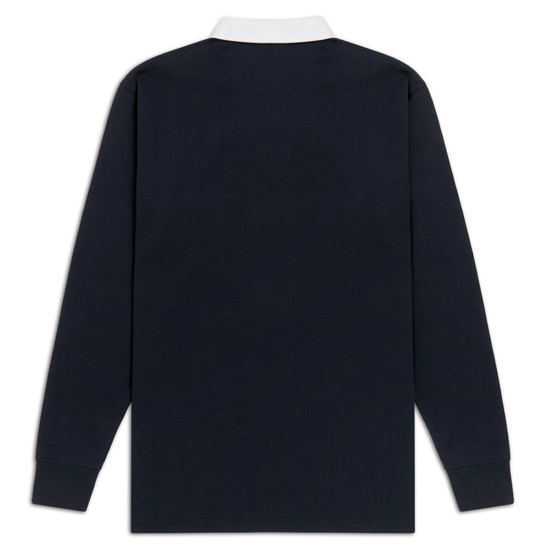 CCS Catalog Embroidered Rugby Shirt - Navy