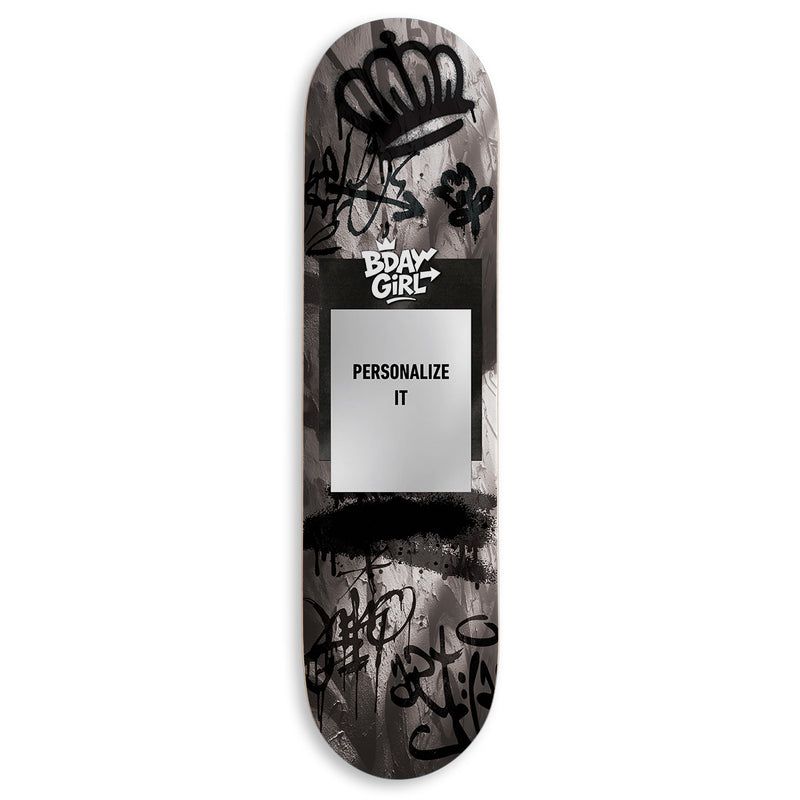 CCS Customs Birthday Skateboard Deck - Bday Girl