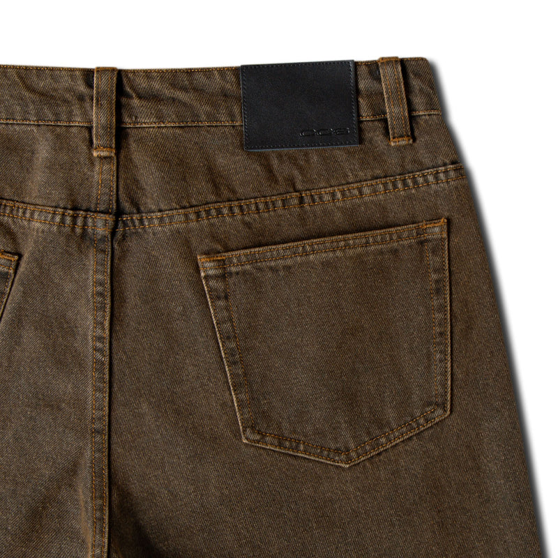 CCS Original Relaxed Denim Jeans - Acid Brown