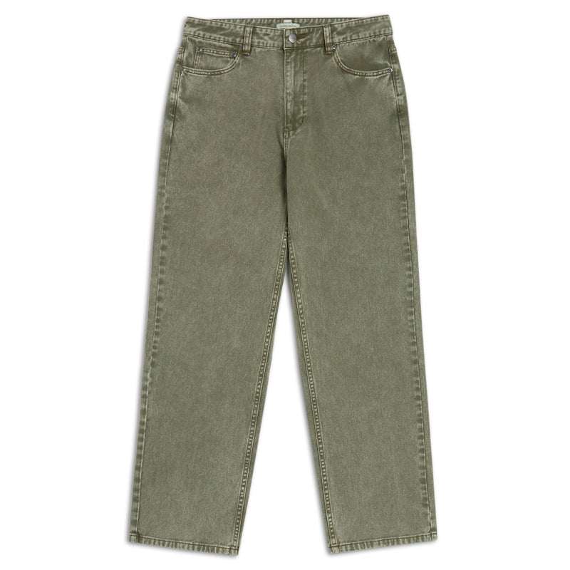 CCS Original Relaxed Denim Jeans - Faded Olive
