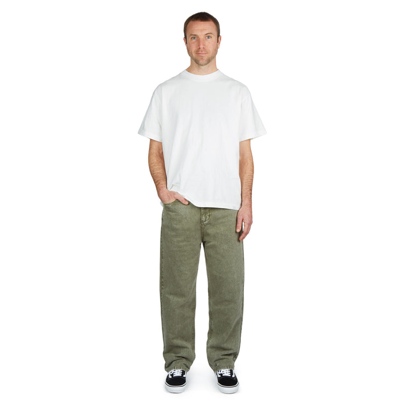 CCS Original Relaxed Denim Jeans - Faded Olive