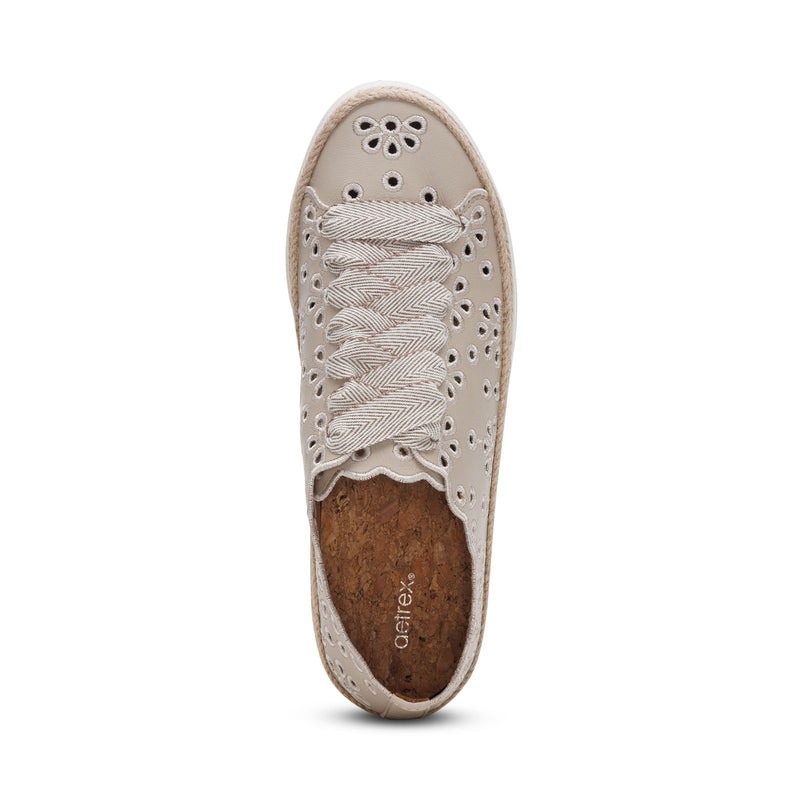 Charlotte Lace Up Sneaker #color_tan