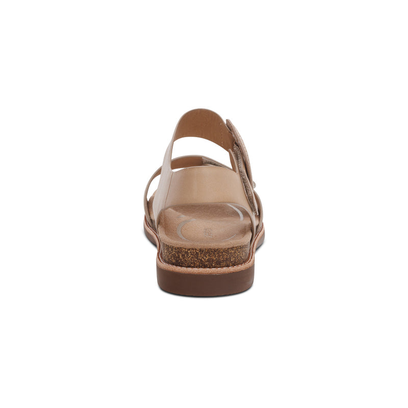 Claire Quarter Strap Sandal #color_champagne