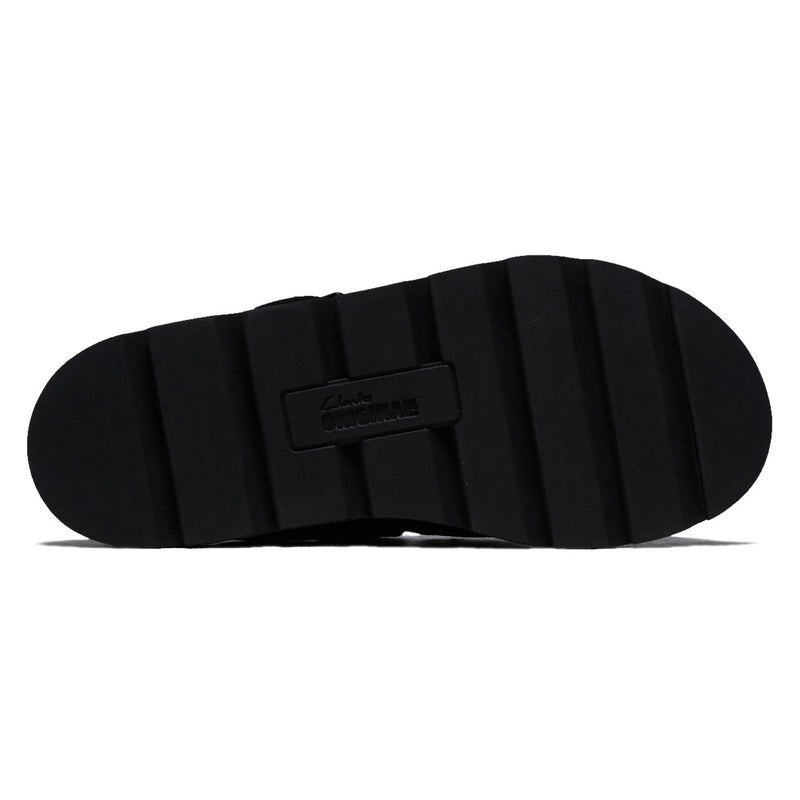 Clarks Womens Meare Easy Shoes - Black Suede