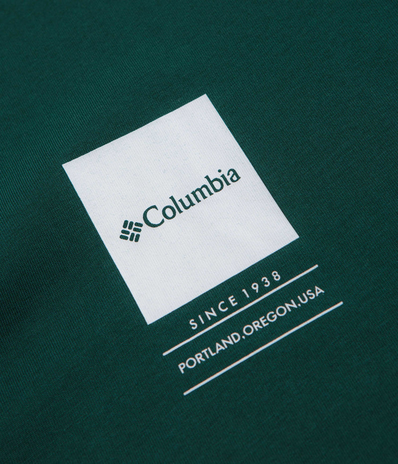 Columbia Barton Springs II Graphic T-Shirt in Midnight Teal