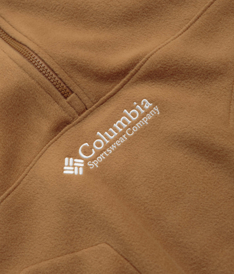 Columbia Bent Bough 1/2 Zip Fleece in Camel Brown