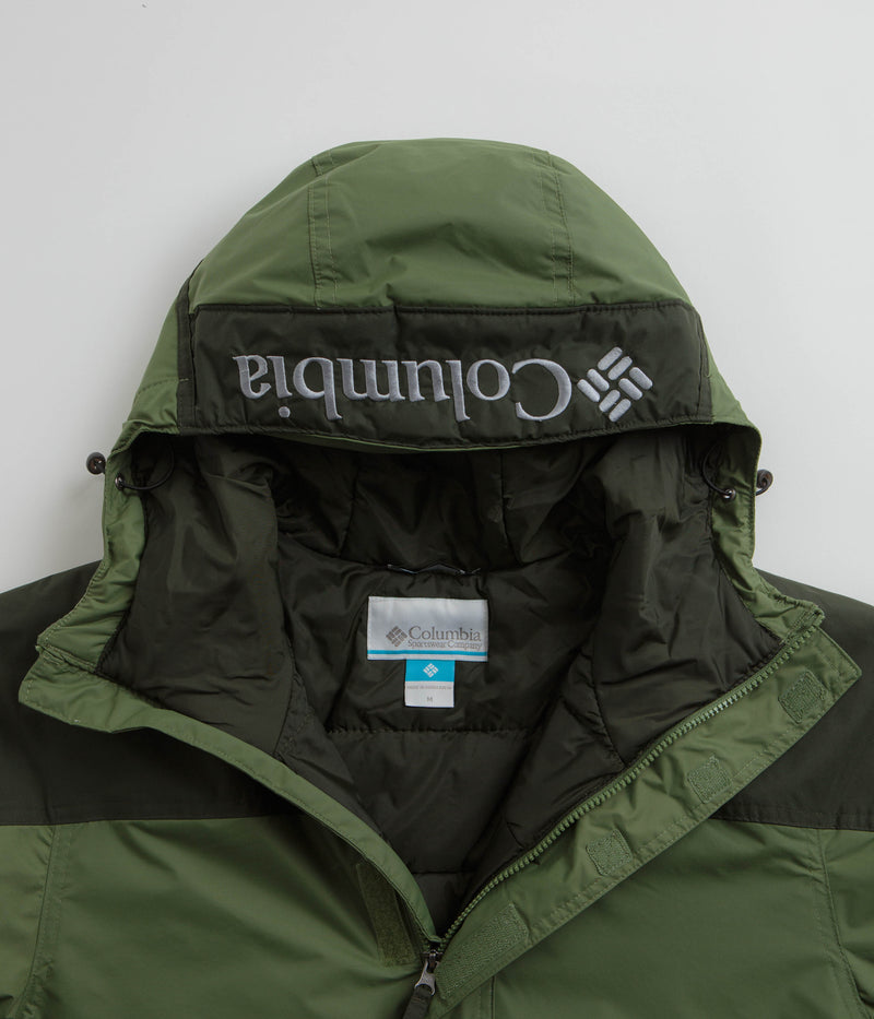 Columbia Challenger II Insulated Pullover Jacket in Canteen and Greenscape