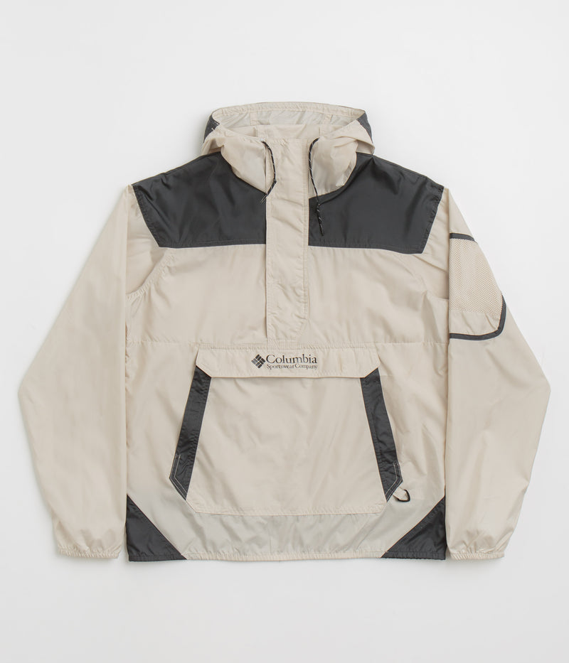 Columbia Challenger II Windbreaker Jacket in Dark Stone and Shark