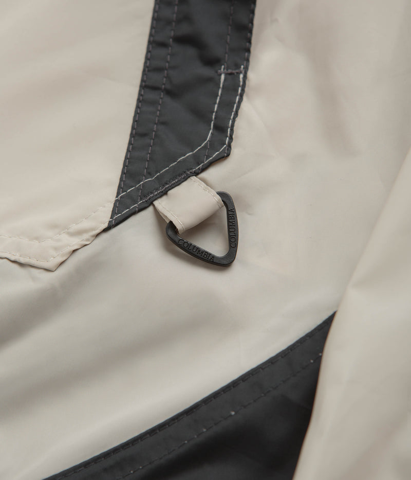 Columbia Challenger II Windbreaker Jacket in Dark Stone and Shark