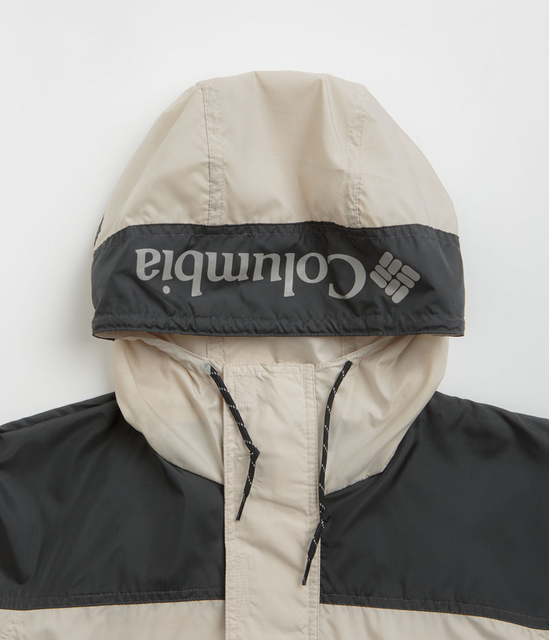 Columbia Challenger II Windbreaker Jacket in Dark Stone and Shark