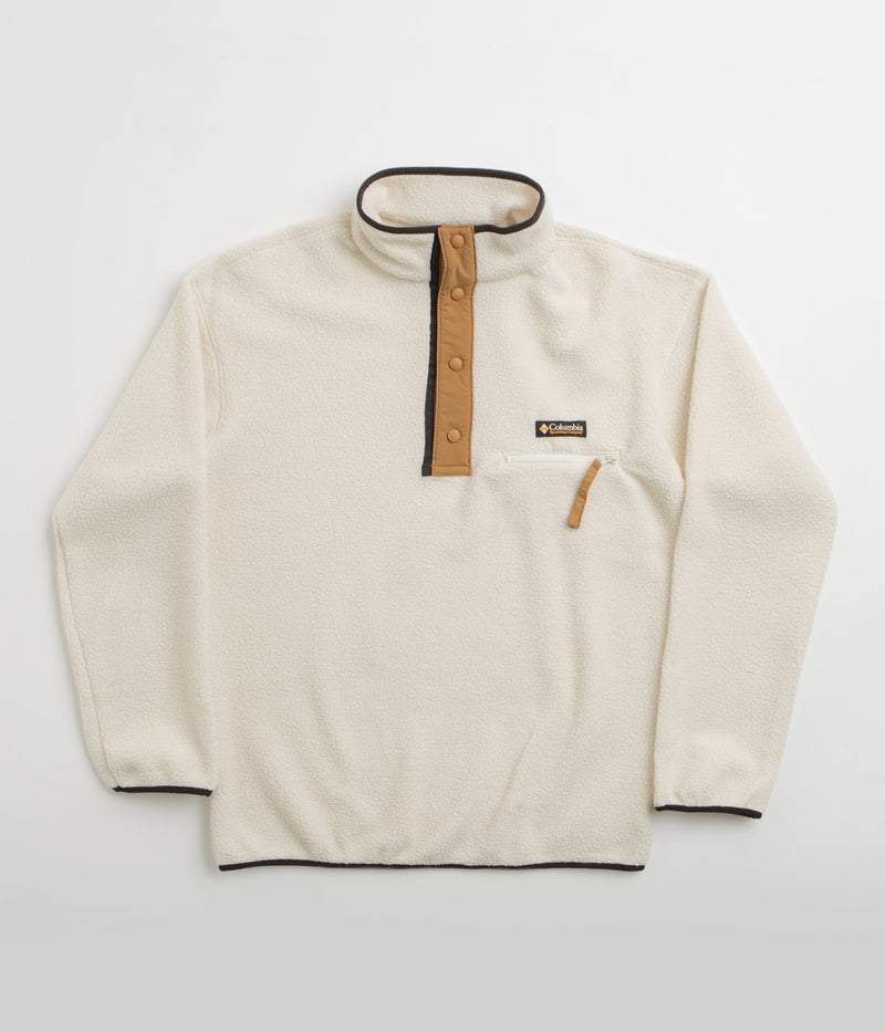 Columbia Helvetia II Half Snap Fleece in Chalk