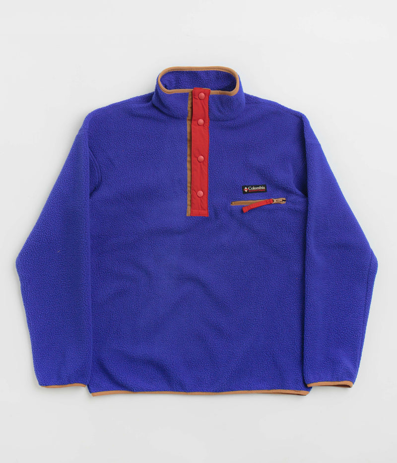 Columbia Helvetia II Half Snap Fleece in Clematis Blue